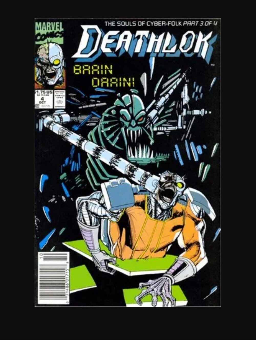 Marvel: Deathlok #4 Gregory Wright September 30, 1991